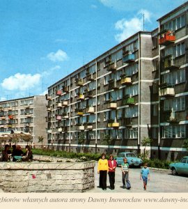 Ulica Marulewska, Sobótka - 1979 rok - Inowrocław Osiedle Piastowskie 
fot. J. Makarewicz - KAW
Pocztówka wysłana 28 września 1979 roku.