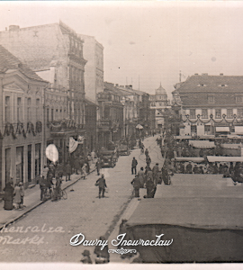 Inowrocławski Rynek - Inowrocławski Rynek
Prawdopodobnie lata 30. XX wieku.
Hohensalza. Markt.