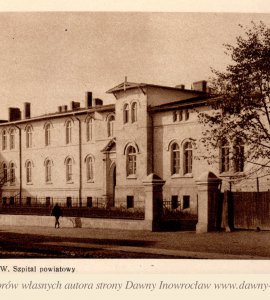 Stary szpital powiatowy - 1911 rok - Inowrocław. Stary szpital powiatowy
Wyd. "POLWID" Bydgoszcz, 20 stycznia 11.