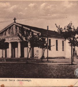 Kościół Serca Jezusowego - Kościół Serca Jezusowego
Nakł. fir. Fr. Głowacki Inowrocław 
fot. St. Droszcz.