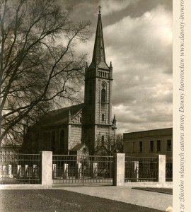 Kościół św. Krzyża - ok. 1919 rok