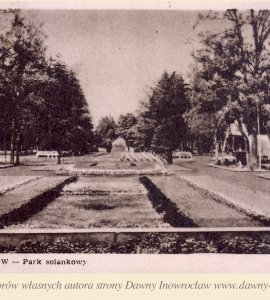 Park solankowy - 7 czerwca 1953 roku - Inowrocław - Park solankowy
Pocztówka wysłana 7 czerwca 1953 roku.
Nakładem Prez. Miejskiej Rady Narodowej w Inowrocławiu.