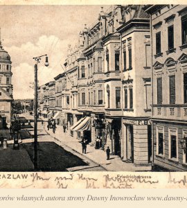 Ulica Fryderykowska - 28 sierpnia 1903 roku