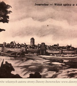 Widok ogólny w średniowieczu - 13 listopada 1913 roku